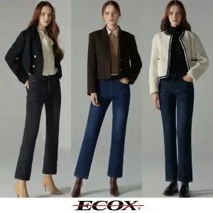 [NS홈쇼핑]에콕스 여성 기모 데님 3종[35503646]