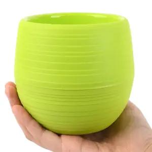 제이제이 원형 플라스틱 화분 대형 베란다화분