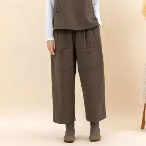 꾸꾸 앞포켓 바지  마담 미시 중년 여성 빅사이즈 40대 50대