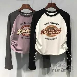 [보리보리/로라네]초등학생 주니어 여아 크롭 방송댄스 티셔츠