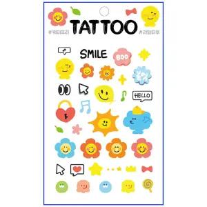 타투스티커 TS-038 스마일레트로 물없이10초완성 문신 51종