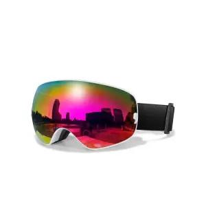 스키용품 스노보드 클래식 스키 고글 더블 레이어 안개 방지 빅 안경 UV400 마스크 스노우 보드 남성 여성