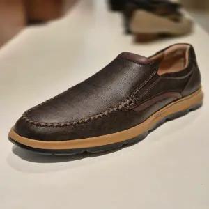 금강제화 랜드로바 남성화 쿠션형 캐주얼 슬립온 LANSLH2303MF3X 브라운