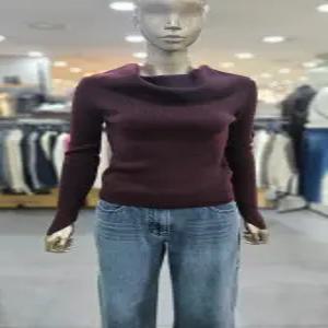 시슬리/애플아울렛/울 블렌드 메탈사 오프숄더 니트 SAKP60461