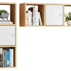 벽걸이 책장 선반장 원목 인테리어벽책꽂이