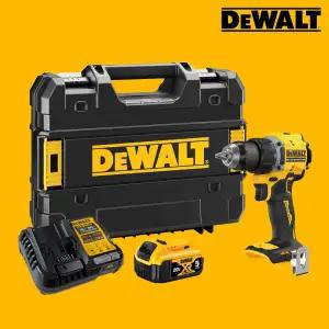 [디월트] 20V 브러쉬리스 드릴 드라이버 DCD794P1T 5Ah 배터리 1개 포함