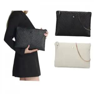 스튜디오세라 소가죽 V 퀼팅 체인 클러치백 H16H511 3color 609523