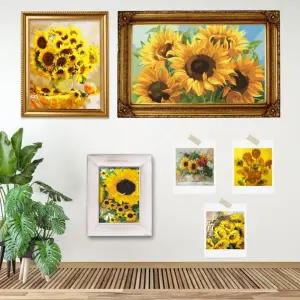 DIY 유화그리기세트 해바라기 그림 27종 모음 유화그리기 명화그리기 세트 명화그리기세트