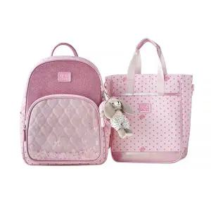 [BONTON](강남점)BT-PK하트엠보싱책가방셋트 7697T-833-835-03