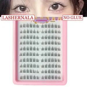 1+1 Lashernala 속눈썹나라 200가닥 속눈썹연장 노글루속눈썹 눈썹연장 가닥속눈썹 고양이 아이  데일리 꾸
