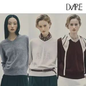 [아쇼라]디아레 캐시100 엠보로고 브이넥