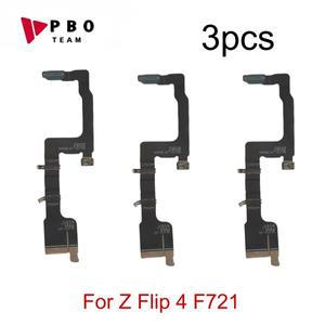 삼성 호환 갤럭시 호환 Z 플립 4 SM F7210 LCD 디스플레이 커넥터 플렉스 케이블 부품 교체용 1/3개 스핀