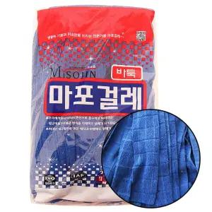 바둑 20x35cm 마포걸레 리필 래 마대걸레 밀대 극세사