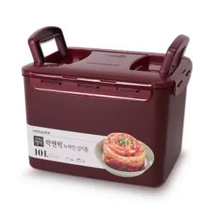 락앤락 뉴와인 김치통 10L HPL886WN 김치냉장고 보관통 핸디형 투핸들 손잡이 김장통
