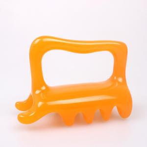 밀랍수지 로즈쿼츠 나무 마사지 개 도구 괄사 지압