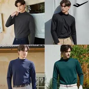 25FW 프로스펙스 기모 모크넥 티셔츠 남성 4종