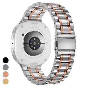 갤럭시워치8 클래식 46mm 44mm 40mm 호환 듀얼 라인 메탈 체인 스트랩 시계줄 밴드