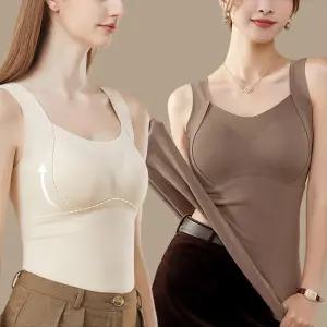 [1+1] 소프트캡 기모 나시 일체형 브라 나시탑
