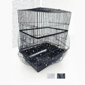 (빠른배송) 새장 스커트 앵무새 메쉬 방지 커버 M 케이지 덮개 용품