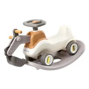 돌선물 3in1 중장비 유아붕붕카 실내놀이 흔들말 실외용 균형감각