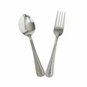 땡땡이 스텐 유광 어린이 스푼 포크 수저세트