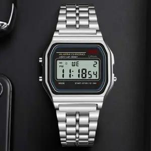 [골드스마일]손목 군인 메탈 군대 시계 수능 전자