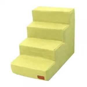 강아지 폼스텝 4단 라임 일반 1P 애견 관절 관리 계단 (WF7844C)