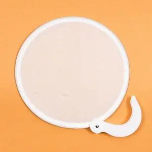 고품질 휴대용부채 (2개세트) 접이식부채 종이부채만들기 (WFFFP3C)