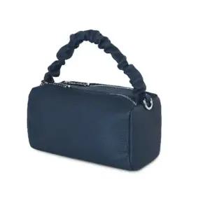 크로스백 심플 주름끈 곱창끈 토트백 가방 블루 (WFKMOJB)