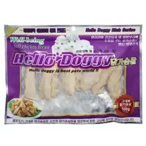 헬로도기 웰빙치킨 그대로 닭가슴살 300g (WFF8CA7)