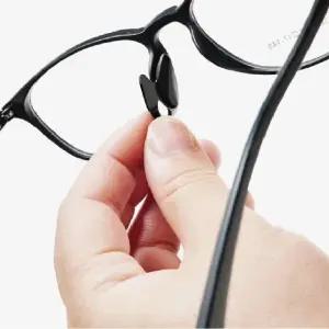 고품질 미끄럼방지안경코받침 블랙 안경코패드 실리콘 안경줄 (WFFFGRM)