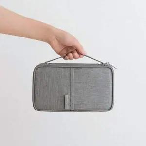 [콩심팥심]올인원 여행 기록 여권파우치 멀티 스토리지