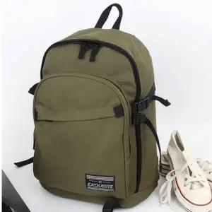 [하프클럽/]학생 가방 인기 책가방 캐주얼 배낭 신상 백팩 카키