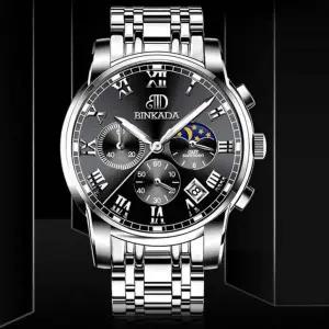 [골드스마일]남성 고급 전자시계 패션 남자 메탈 손목 시계