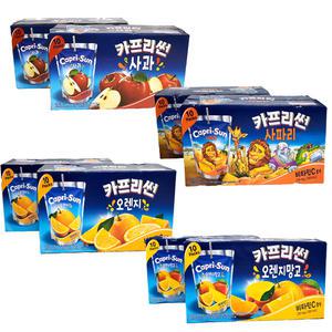 [농심] 카프리썬 어린이음료 2갑 (200mlX20봉) 5종