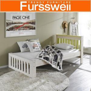 퍼스웰 레드파인원목 침대.슈퍼싱글.매트포함(SI_085)