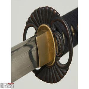 (비젼)YK 82 다마스커스 일본도 가검 중량검 강철검 미술도검 진가검 목검 도검 코등이 다마스커스 카타나