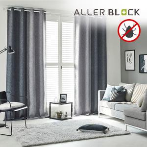 [알러블럭]트루 암막 초미세먼지방지 커튼세트(중형)