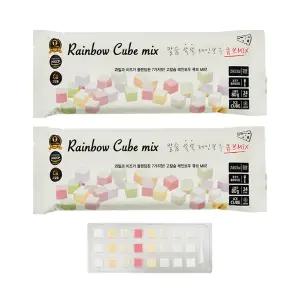 고칼슘쏙쏙 레인보우 과일큐브치즈 2팩set