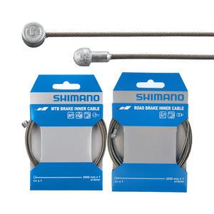시마노 브레이크 이너 케이블/MTB 로드 자전거 브래이크 속선 1.6 x 2050mm 엔드캡 SUS 스테인리스스틸