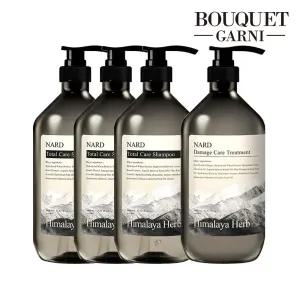 히말라야 허브 나드 샴푸/트리트먼트 1000ml x4개