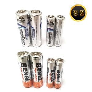 에너자이저 얼티메이트 AA AAA 벡셀 도시바 4LR44 23A R14 R20 9V 정품 수퍼셀 LR41 LR44