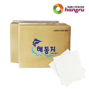 해동지2겹 400mm 참치 미트페이퍼 천연펄프 1200매 한그루