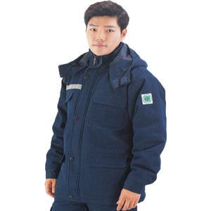 겨울방한복 청작업복 솜패딩작업복  겨울용접복