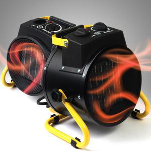 PCT 전기팬히터 TS-FH3K 산업용 캠핑 텐트 전기난로 미니 소형 열풍기 온풍기 온열난방기