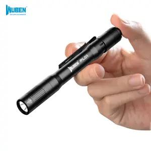 우벤 PL01 고성능 펜라이트 200루멘 초소형 손전등 간호사 검진 검사 정비 LED 미니 라이트