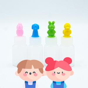 국산 일회용 약병 캐릭터 투약병 아기약통 12cc 10개입 시럽약 시럽통