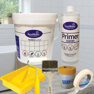 선샤인 타일페인트(1리터 풀세트) - 욕실 주방 타일리폼