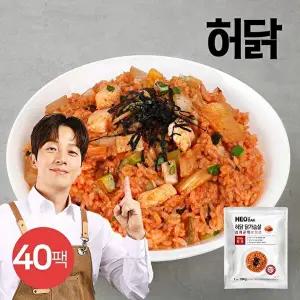 [허닭]닭가슴살 김치 곤약볶음밥 250g 40팩