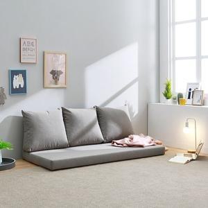 [NAMUDDL]코젯 패브릭 3인 쿠션 좌식 소파 SRS016C